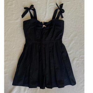 Women's Black and Pink Dress